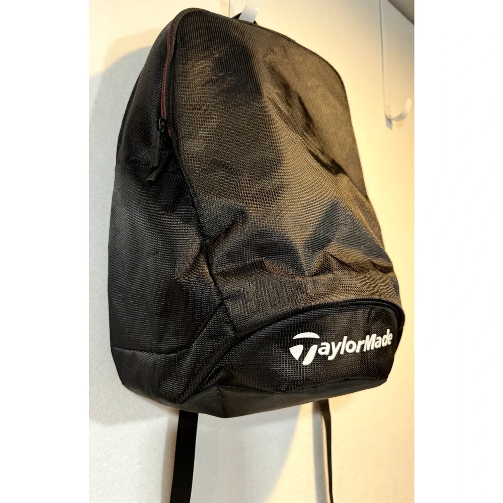 TaylorMade Backpack Black‎ Golf Caddy Carry On Computer Travel Bag TM 3.0